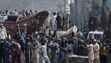 मैदान-ए-जंग बना पाकिस्तान का लाहौर, तहरीक-ए-लब्‍बैक के समर्थन में आए कई कट्टरपंथी गुट