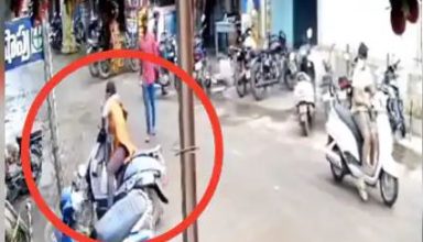बीच सड़क पर जब पापा की परी ने निकाली स्कूटी, तब जो हुआ… देखें Video