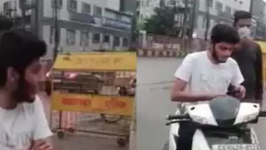 महामारी के बीच लापरवाही का विडियो हुआ वायरल, पुलिस ने पूछा मास्क कहां? चाचा हमारे मेयर, सस्पेंड कराऊं तुझे