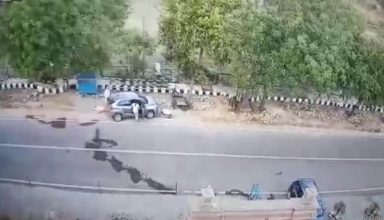 कार चलाते वक्त मोबाइल देख रही लड़की ने बुजुर्ग दंपत्ति को कुचला, हुई दर्दनाक मौत