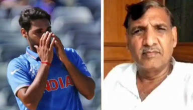 भारतीय टीम के तेज गेंदबाज भुवनेश्वर कुमार के पिता का निधन, लंबे समय से जल रहे थे बीमार