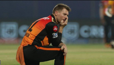 IPL 2021: लगातार मैच हार रही SRH ने वार्नर से छीनी कप्तानी, इस खिलाड़ी के कंधो पर टीम की कमान