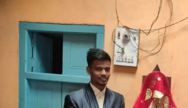 कोरोना महामारी से तंग आकर सेहरा बांध अकेले शादी करने पहुंचा दूल्हा, साइकिल पर दुल्हन को लेकर लौटा