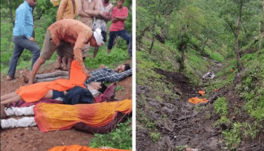 ड्राइवर की लापरवाही से 400 फीट गहरी खाई में जा गिरी जीप, अनियंत्रित होने पर जीप से कूदकर भागा ड्राइवर, 8 लोगों की दर्दनाक मौत