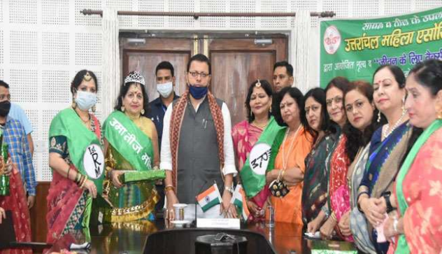 उमा तीज सुंदरी और ऊमा तीज मलिका के विजेताओं को CM धामीं ने किया सम्मानित, संस्थान के इस प्रयास को सराहा