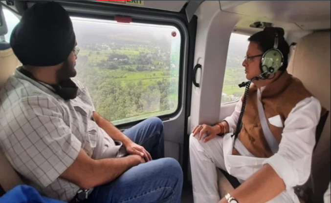 CM पुष्कर सिंह धामीं ने किया गढ़वाल के आपदाग्रस्त इलाकों का हवाई सर्वेक्षण, प्रवास पर निकलेंगे सभी मंत्री