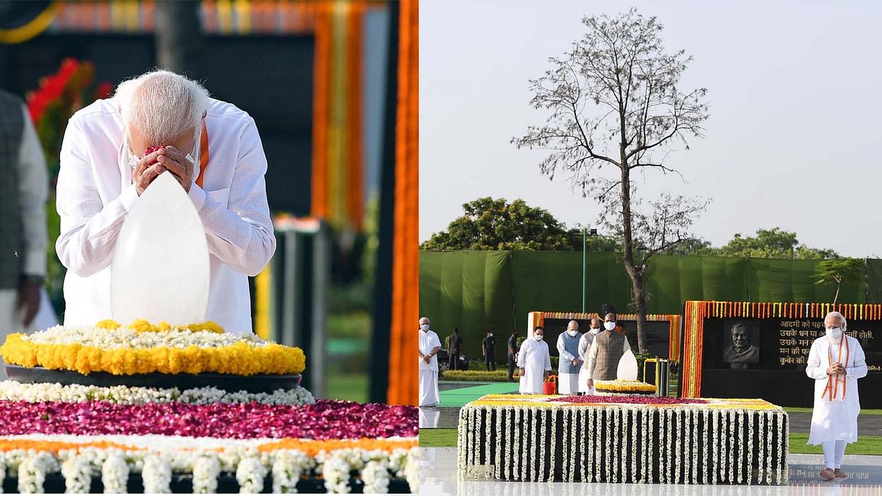 पूर्व प्रधानमंत्री अटल बिहारी वाजपेयी की तीसरी पुण्यतिथि आज, राष्ट्रपति, प्रधानमंत्री सहित कई गणमान्य नेताओं ने अर्पित की श्रद्धांजलि