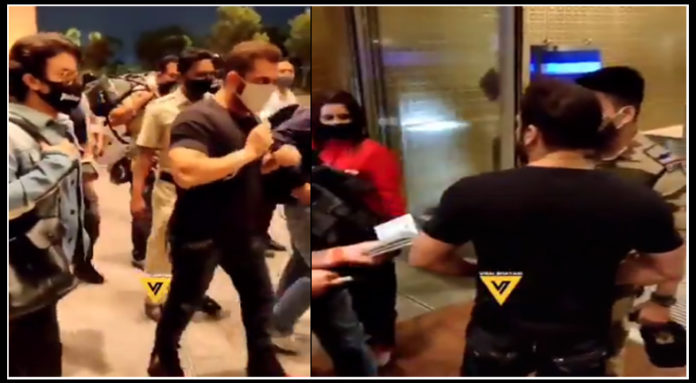 एयरपोर्ट पर तन के चल रहे थे सलमान खान, तभी अफसर ने रोक लिया, लोग अब अफसर की कर रहें है जमकर तारीफ…