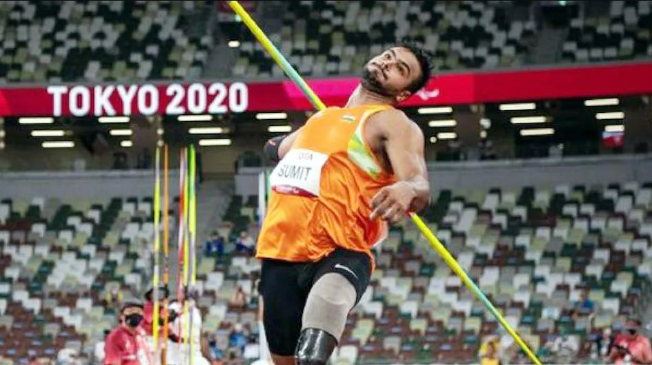 Tokyo Paralympics 2020: जैवलिन थ्रो में अपना रिकॉर्ड तोड़ते हुए सुमित अंतिल ने जीता गोल्ड, भाला फेंक में भारत का तीसरा पदक