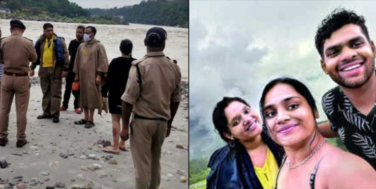 पढ़ाई के लिए विदेश जाने से पहले मुंबई के 3 साथी आये थे हरिद्वार, गंगा में नहाते वक्त डूबे