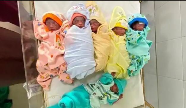 Viral : महिला ने एक साथ दिया सात बच्चों को जन्म, मेडिकल साइंस भी हुआ हैरान