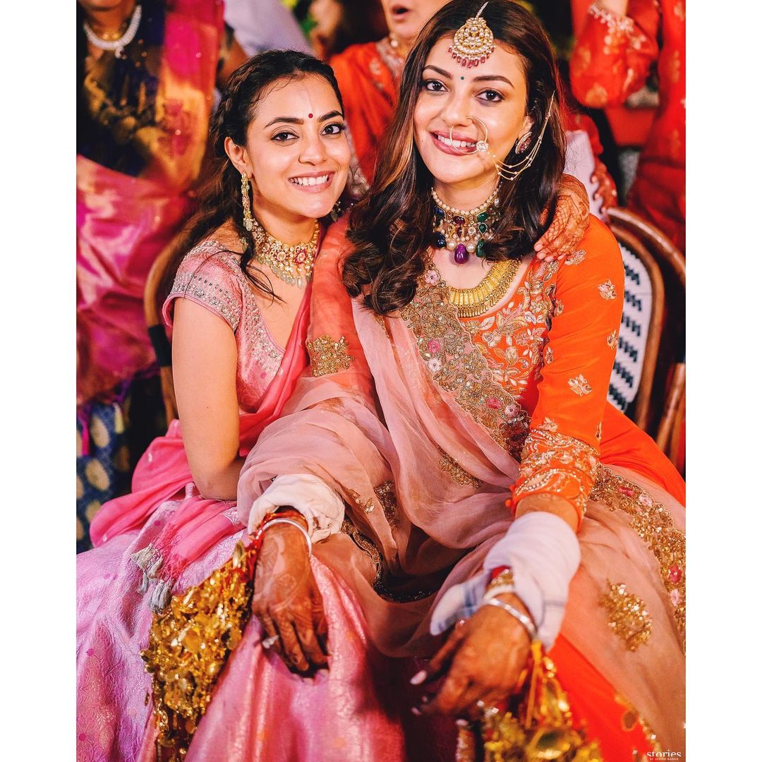काजल अग्रवाल ने बहन निशा के 32वें जन्मदिन पर अपनी शादी की अनदेखी तस्वीरें कीं शेयर, देखें