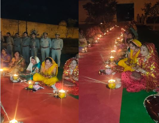 karwa chauth 2021: सेंट्रल जेल की कैदियों ने जेल में ही मनाया करवाचौथ, मांगी पति की लंबी उम्र