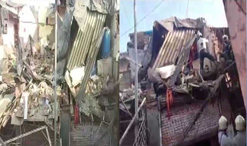 मुंबई के एंटोप हिल इलाके में ढह गई बिल्डिंग, कई लोगों के दबे होने की आशंका; 9 लोगों की बची जान
