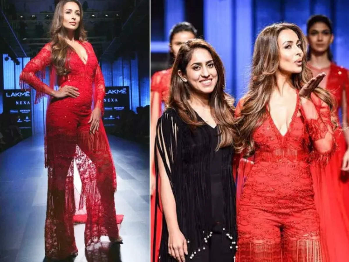 Malaika Arora ने रेड आउटफिट में लगाया ग्लैमरस का तड़का, तस्वीरे देखकर बोलेंगे वाह!