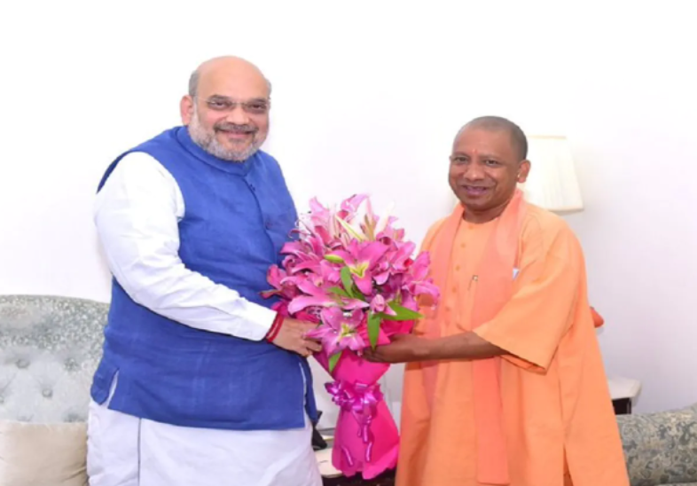 सीएम योगी ने गृहमंत्री अमित शाह से की मुलाकात, पढ़ें पूरी खबर