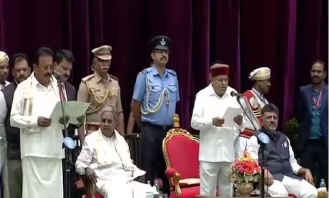 कर्नाटक मंत्रिमंडल का विस्तार, 24 विधायकों ने ली मंत्री पद की शपथ