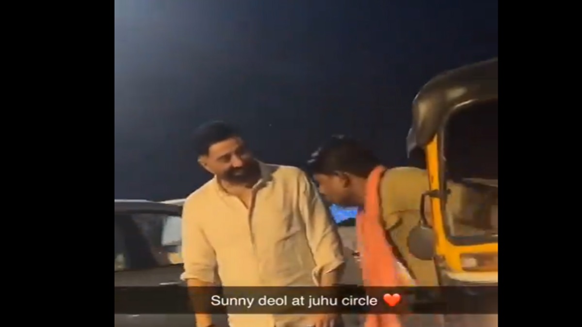 मुंबई में सनी देओल का नशे में वायरल वीडियो