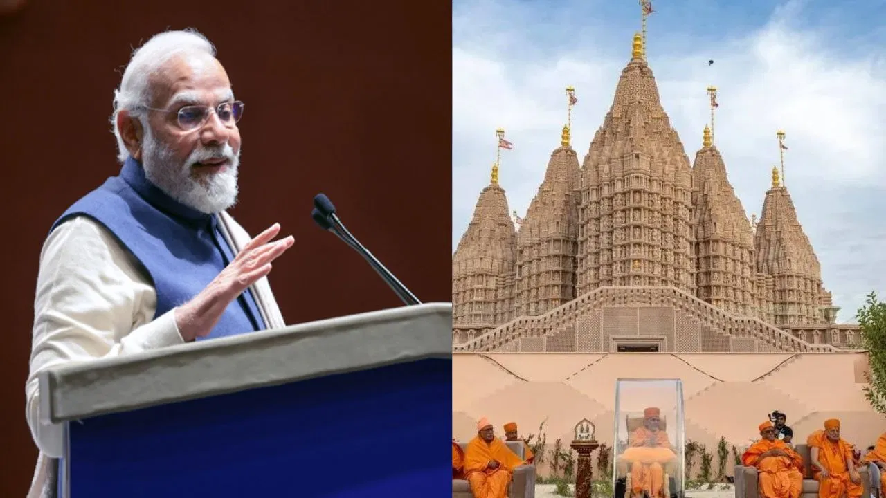 पीएम मोदी की ऐतिहासिक यूएई यात्रा: अबू धाबी में पहले हिंदू मंदिर का उद्घाटन