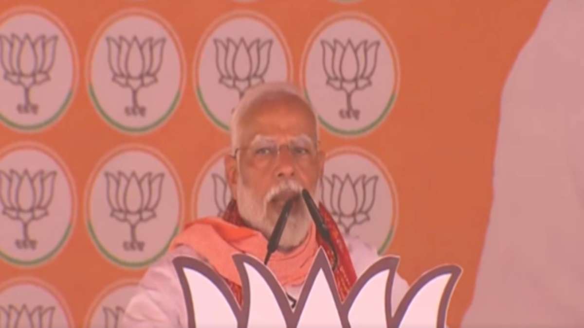 PM Modi Azamgarh Rally: सीएए(CAA) पर झूठ फैला रही है कांग्रेस-सपा बोले पीएम मोदी