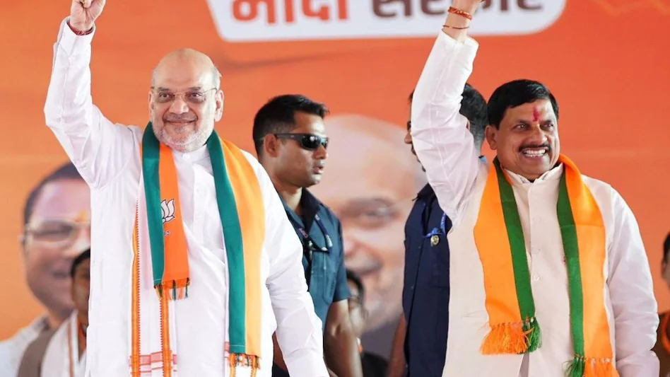‘अपनी दोनों परीक्षाओं मे सफल हुए मोहन’ इंदौर में अमित शाह ने मुख्यमंत्री मोहन यादव करी सराहना