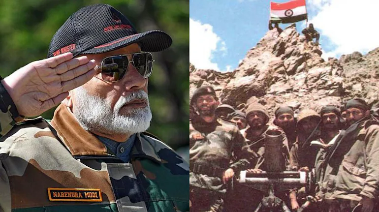 Kargil Vijay Diwas: कारगिल विजय दिवस की 25वीं वर्षगांठ पर पीएम मोदी आज कारगिल में वीर बलिदानियों को देंगे श्रद्धांजलि