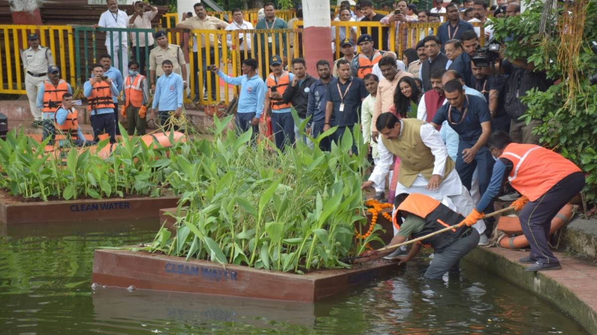 सीएम मोहन यादव ने किया ‘नीर नवजीवन परियोजना’ का शुभारंभ, बोले भोपाल का सौंदर्य अद्भुत’