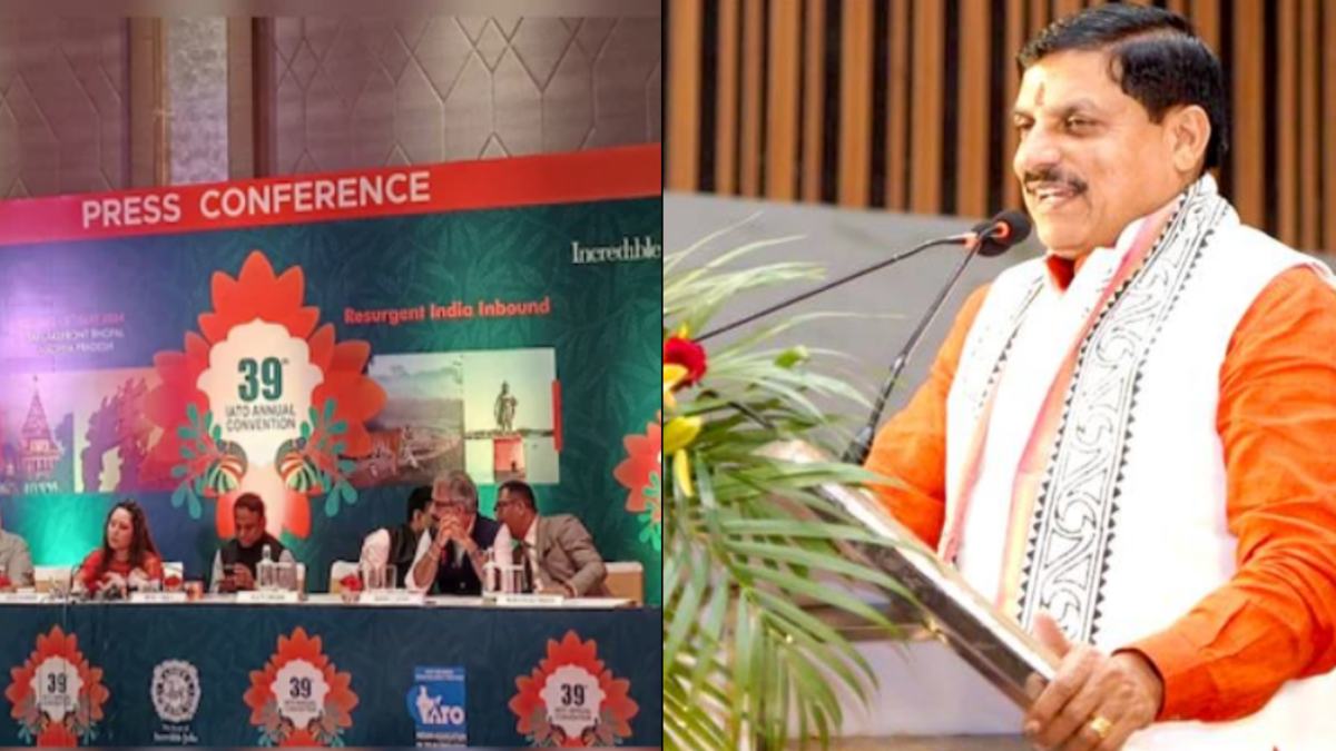 भोपाल में आज से IATO का राष्ट्रीय सम्मेलन ,सीएम मोहन यादव करेंगे शुभारंभ, देशभर के 1000 टूर ऑपरेटर्स, होटेलियर होंगे शामिल