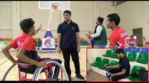 8th National Wheelchair Basketball Championsh: दिव्यांग खिलाड़ियों के बीच छात्र की स्पोर्ट डिवाइस बनी आकर्षण का केंद्र
