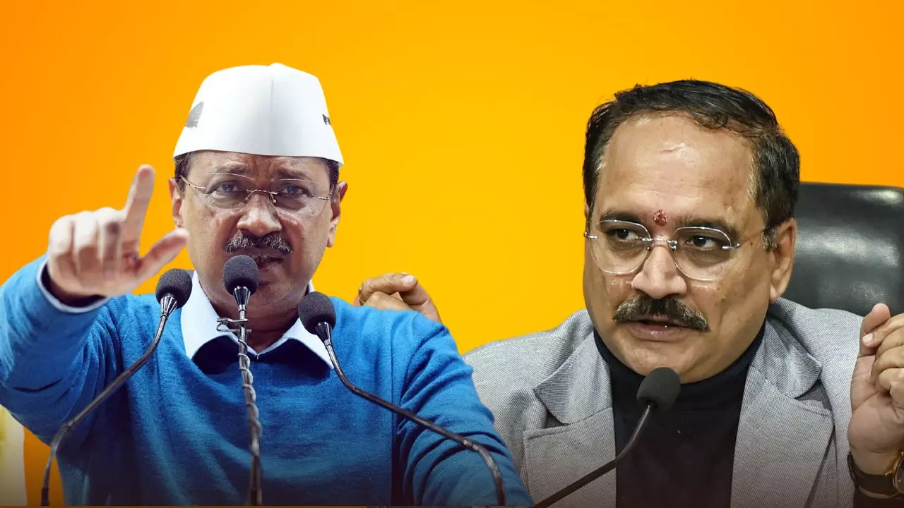Delhi: ‘AAP छोड़ो, 15 करोड़ पाओ’ – केजरीवाल का BJP पर आरोप, BJP ने दी कानूनी कार्रवाई की चेतावनी