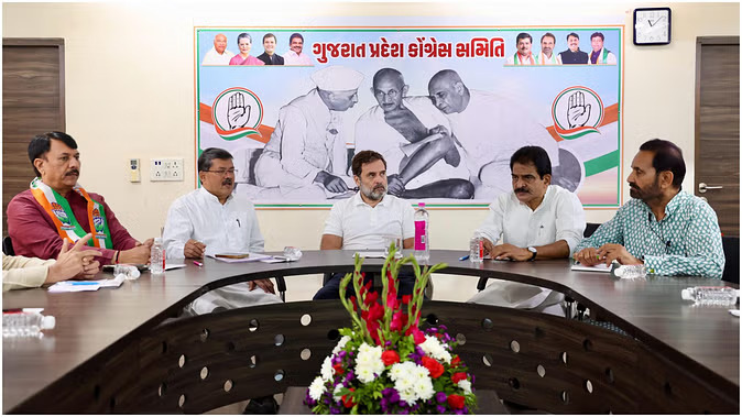 Rahul Gandhi Gujarat Visit: 2027 चुनाव की तैयारी में जुटी कांग्रेस, राहुल गांधी का दो दिवसीय गुजरात दौरा