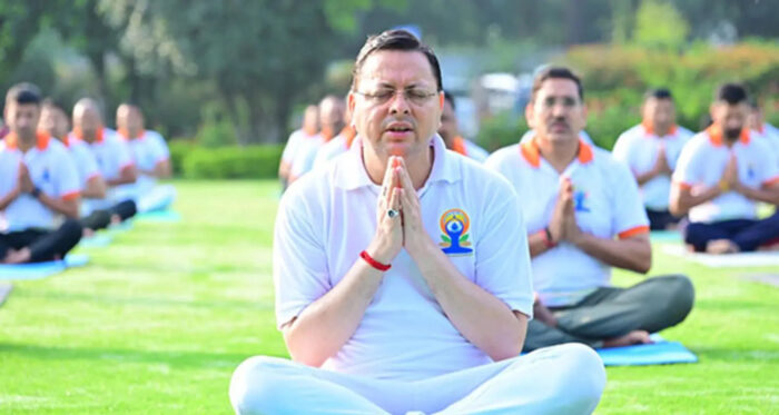 International Yoga Day: 11वें अंतर्राष्ट्रीय योग दिवस पर गैरसैंण से सीएम धामी का संबोधन