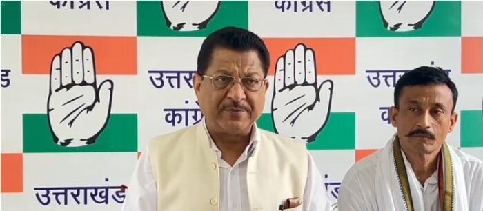 Uttarakhand : कांग्रेस के उपाध्यक्ष सूर्यकांत धस्माना ने चुनाव आयोग पर लगाए गंभीर आरोप, पारदर्शिता पर उठे सवाल