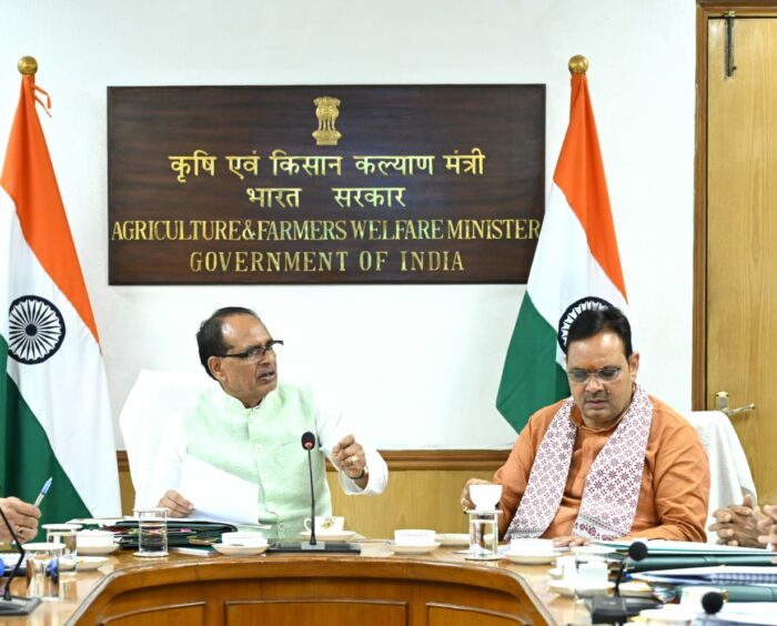 Agricultural Development : भजनलाल शर्मा ने शिवराज से की कृषि विकास पर चर्चा