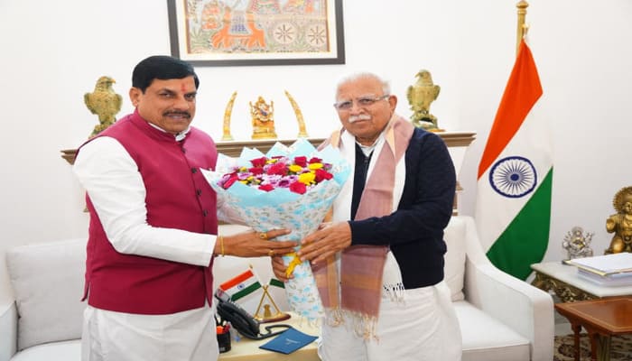 MP News: CM डॉ. मोहन यादव ने नई दिल्ली में केंद्रीय मंत्री डॉ. मनोहर लाल खट्टर से की सौजन्य भेंट