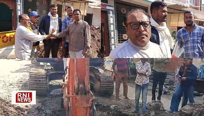 MP News: बड़वानी में सीवरेज कार्य के दौरान फिर टूटी पेयजल लाइन, भाजपा पार्षद प्रतिनिधियों का गुलाब देकर अनोखा विरोध