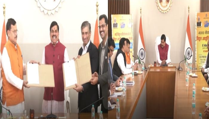 Mp News: मध्य प्रदेश को ऊर्जा क्षेत्र में बड़ी मजबूती, 4000 मेगावाट बिजली आपूर्ति समझौते पर हस्ताक्षर