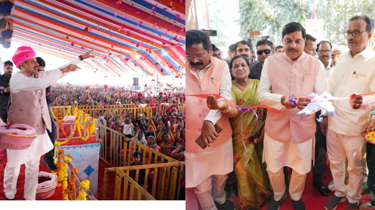 सीएम डॉ. मोहन यादव का खंडवा-बुरहानपुर दौरा, लाड़ली बहनों को 1836 करोड़ की सौगात