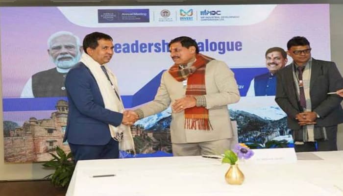 WEF 2026 Davos: दावोस में CM डॉ. यादव और मालदीव के मंत्री मोहम्मद सईद के बीच वार्ता, पर्यटन और बहु-क्षेत्रीय सहयोग को लेकर बनी सहमति