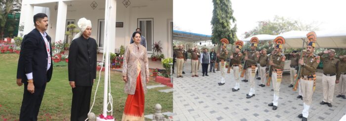 Bhopal: मुख्य सचिव अनुराग जैन ने 77वें गणतंत्र दिवस पर फहराया तिरंगा