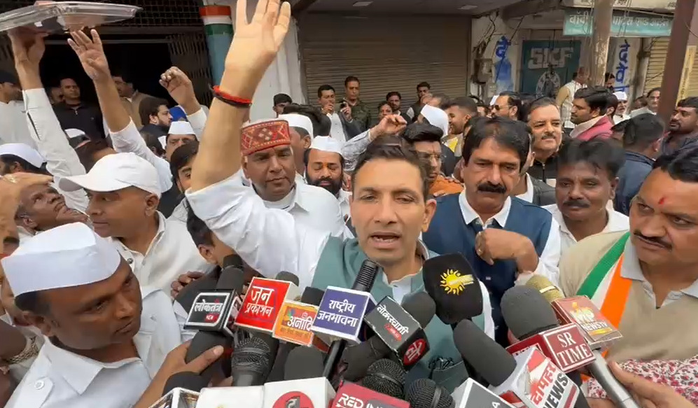 MP News: “लाखों क्रांतिकारियों के खून और पसीने से हमें आज़ादी मिली है” - जीतू पटवारी