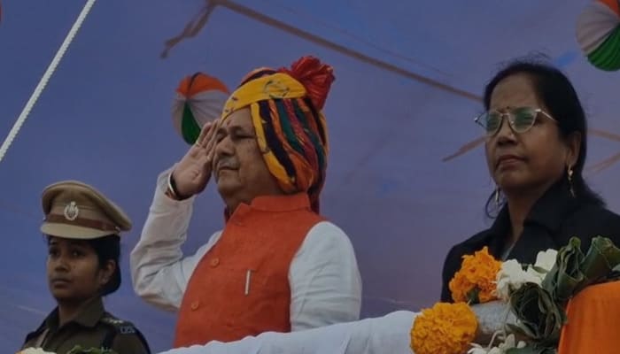 पन्ना में 77वां गणतंत्र दिवस हर्षोल्लास और गरिमा के साथ संपन्न