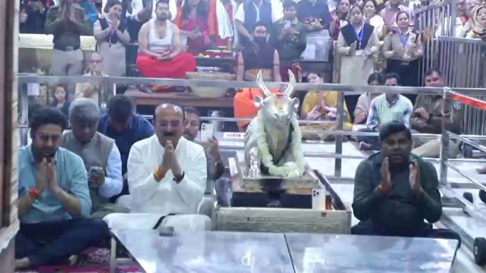 दिल्ली सरकार के गृह मंत्री आशीष सूद ने किए महाकाल के दर्शन, मंदिर की व्यवस्थाओं को सराहा