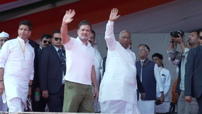 MP NEWS: भोपाल में कांग्रेस की किसान महा चौपालः राहुल गांधी बोले- पीएम मोदी ने कर दी देश बेचने की डील