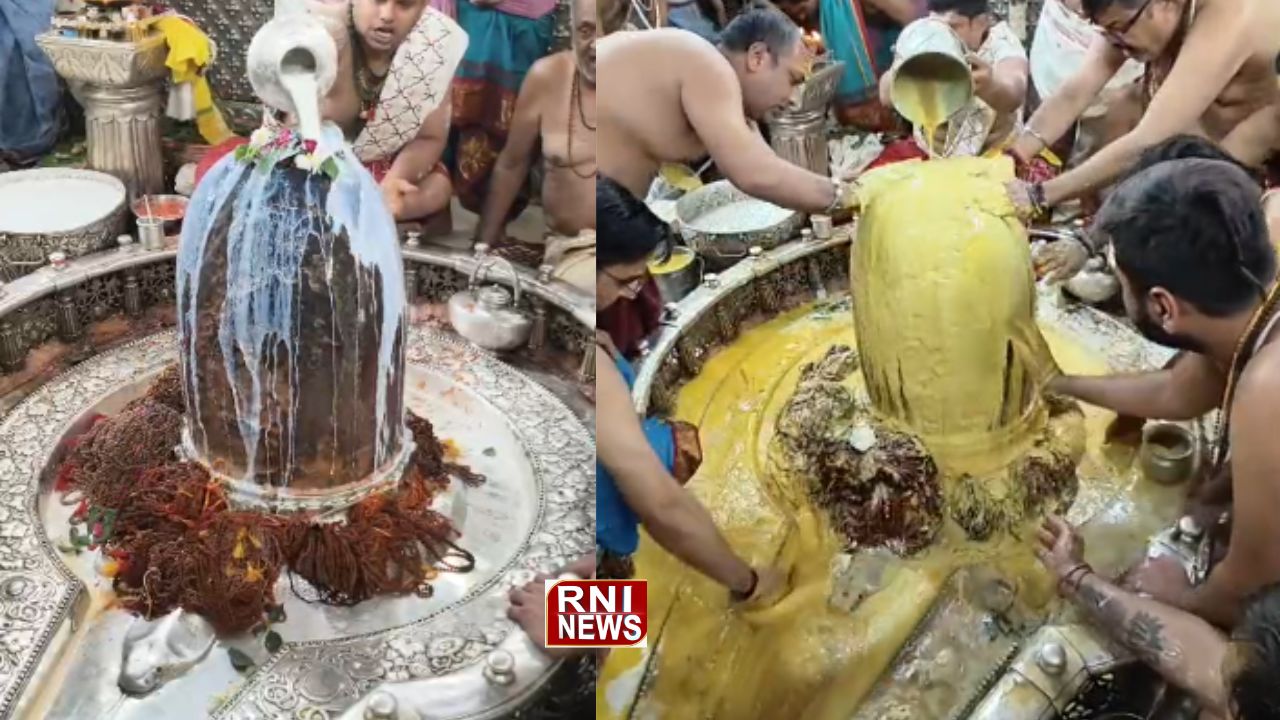 साल में एक बार होने वाली दोपहर की भस्मारती आज... महाकाल मंदिर में देर रात तक चला चार प्रहर पूजन, रात 11 बजे बंद होंगे पट