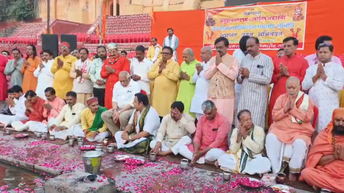 सूर्य को अर्घ्य देकर हिंदू नववर्ष की शुरुआत, गुड़ी पड़वा पर सीएम करेंगे तरणताल-नैवेद्य लोक का लोकार्पण