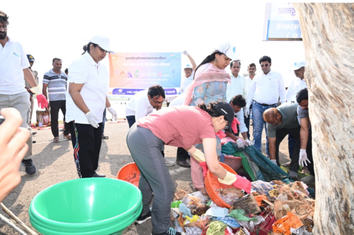 ‘जल गंगा संवर्धन अभियान’ का शुभारंभ, नर्मदा के तट पर चलाया व्यापक स्वच्छता कार्यक्रम