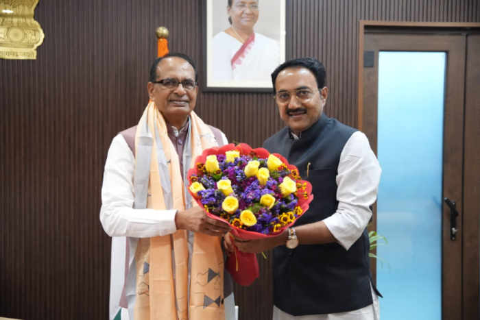 पन्ना के विकास को लेकर नई दिल्ली में सक्रिय हुए विधायक बृजेन्द्र प्रताप, शिवराज सिंह चौहान से की भेंट