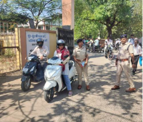 बैतूल में कानून का बड़ा एक्शन, ‘नो हेलमेट-नो रहम’ अभियान से मचा हड़कंप