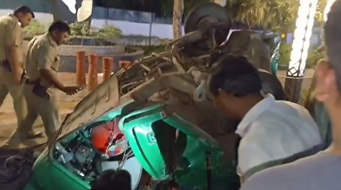 स्कॉर्पियो-ऑटो में आमने-सामने की भिड़ंत, एक ही परिवार के 5 लोगों की मौत, मृतकों में तीन महिलाएं शामिल